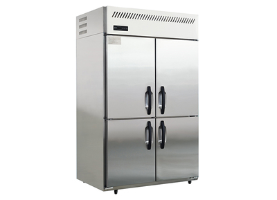 食堂厨房设备四门冰柜