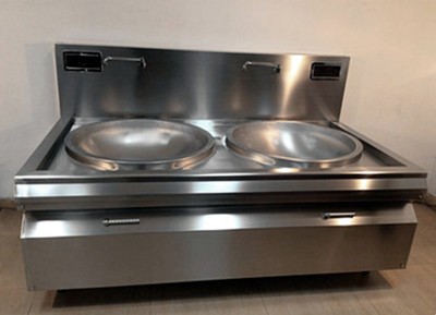 厨具厂电磁双眼大锅灶