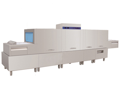 食堂厨房设备长龙式洗碗机