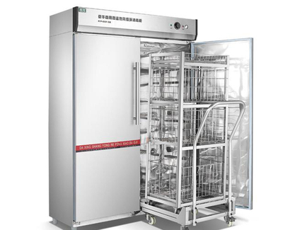 酒店厨房设备高温热风循环消毒柜