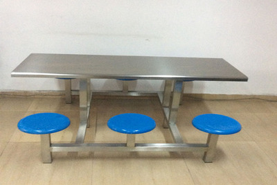 厨房设备厂不锈钢快餐桌
