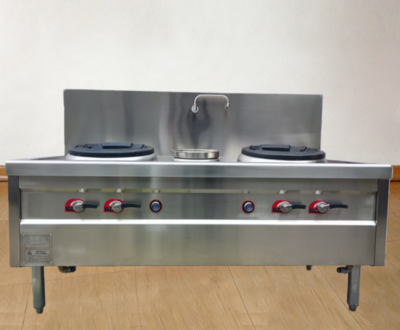 厨房设备公司双炒单吊