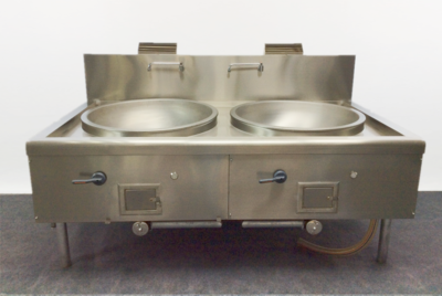 全自动节能双眼大锅灶